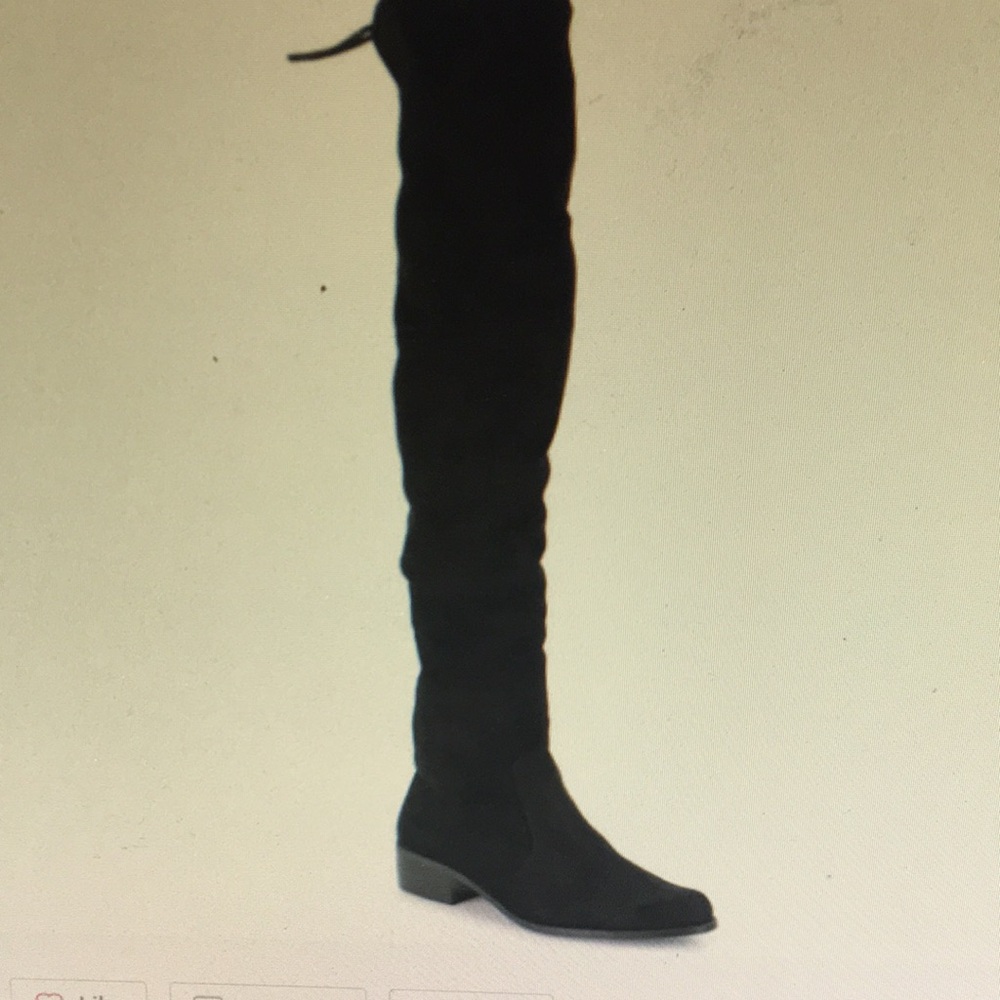 Black Over-the-Knee Women's Boots